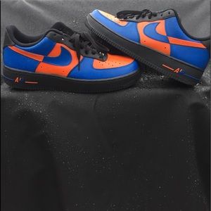 Ny knicks Air Force 1s size 10 NEVER WORN
